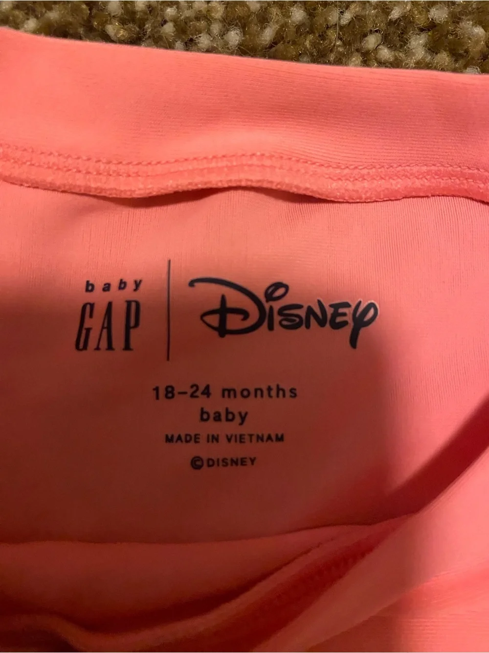GAP Baby Disney Minnie Rashguard swim